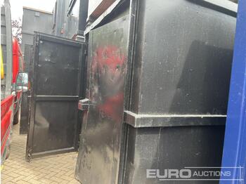 Contentor marítimo 20' x 8' Steel Container (Sold Offsite - to be collected from Friel Construction Newtack Farm, Walsall Road, Great Wryley, WS6 6AP): foto 1