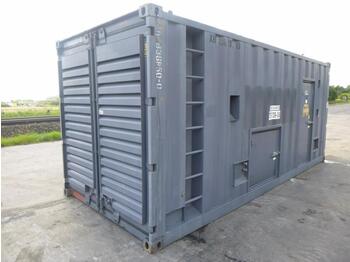 Caixa móvel/ Contentor Aggrekko 20FT Generator Container (Ex Offshore Generator Unit), Silencer, Diesel Bowsers, Ventilation System: foto 1