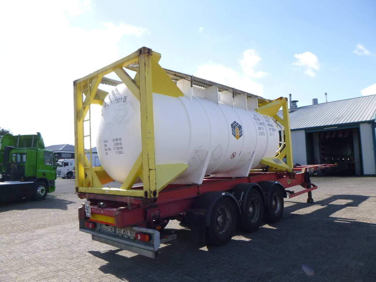 Contentor cisterna, Semi-reboque CPV Tank container IMO 1 / L4DN / 20 ft / 17.5 m3 / 1 comp: foto 3