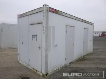 Contentor marítimo Containex 20FT Welfare Container (Key in Office): foto 1