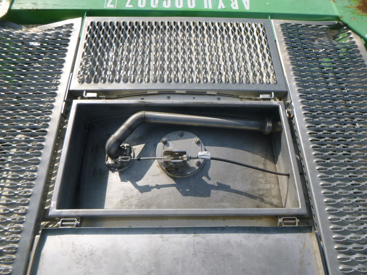 Contentor cisterna, Semi-reboque Danteco Food tank container inox 20 ft / 25 m3 / 1 comp: foto 14