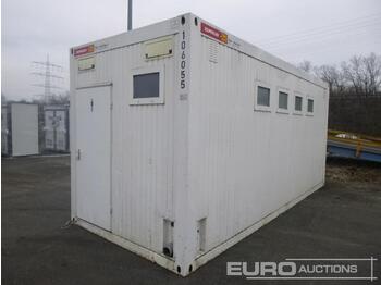Contentor marítimo Mvs 20FT Welfare Container (Key in Office): foto 1