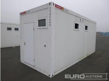 Contentor marítimo Mvs 20FT Welfare Container (Key in Office): foto 1