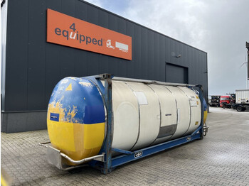Depósito de armazenamento para transporte de produtos químicos Van Hool 35.000L/1-comp., 20FT swapbody, UN Portable T7, 5Y- + CSC-inspection: 12/2023: foto 1
