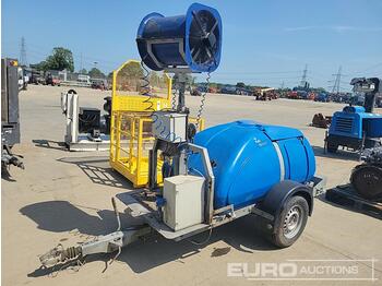 Depósito de armazenamento Western Single Axle Plastic Water Bowser, 415Volt Deoderizing Unit: foto 1