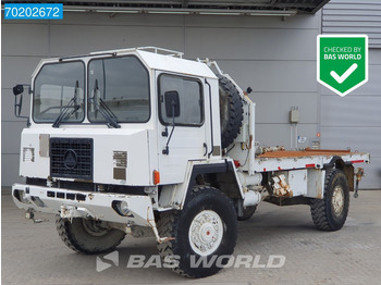 Saurer 6DM 4X4 4X4 4x4 Big-Axle Steelsupension Euro 1 - Camião de caixa aberta/ Plataforma