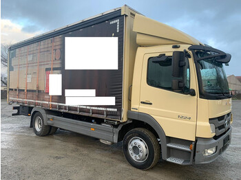Camião de lona Mercedes-Benz Atego 1224 Pritsche / Plane