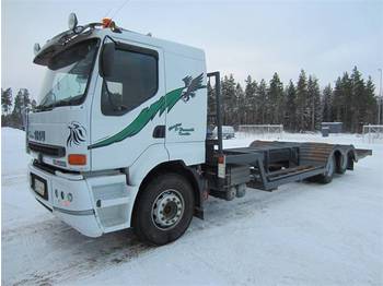 Sisu E11M K-AA 6x2 Metsäkoneen kuljetusauto - Camião transporte de veículos