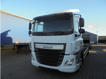 Camião transportador de contêineres/ Caixa móvel DAF CF 410 MANUAL GEARBOX - EURO 6: foto 1