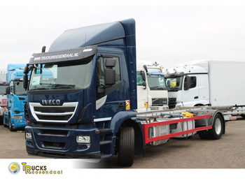 Camião transportador de contêineres/ Caixa móvel Iveco Stralis 310 + EURO 6 + BE apk 04-2024: foto 1
