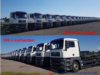 Camião transportador de contêineres/ Caixa móvel MAN TGA 18.350  BDF 1.Hand 5 Sitzer Klima Schalter: foto 1