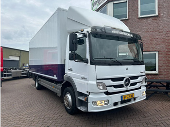 Camião furgão Mercedes-Benz Atego 1224 Atego 1224L Koffer mit Ladebordwand Klima Camera TUV Holland Truck: foto 1