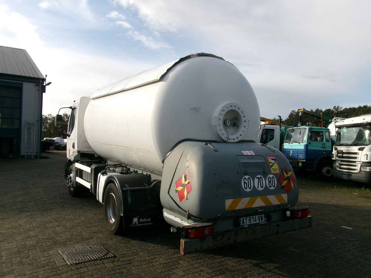Caminhão tanque para transporte de gás Renault Midlum dci 4x2 gas tank 14.9 m3: foto 3
