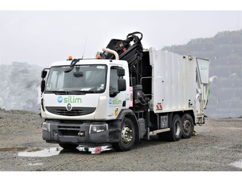 Camião grua, Caminhão de lixo Renault Premium 320DXI*Müllwagen + HIAB 166E-3HIDUO/FUNK: foto 2