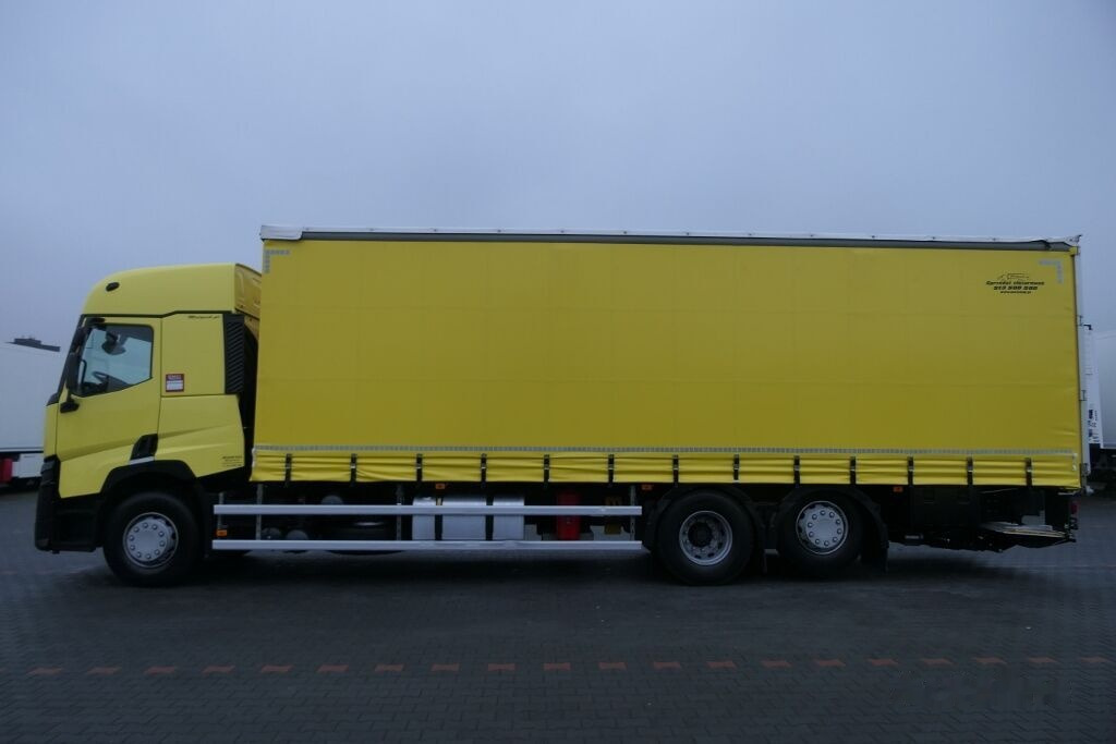Camião de lona Renault T 460 Curtain side 9,15 m + tail lift: foto 4