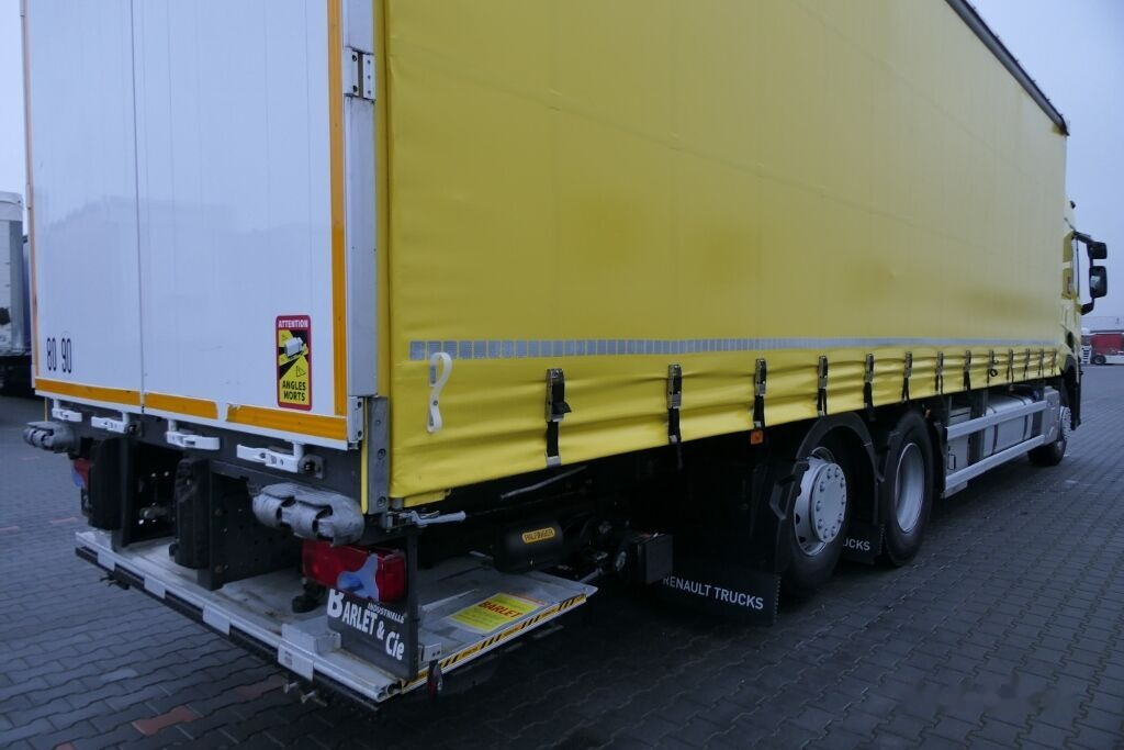 Camião de lona Renault T 460 Curtain side 9,15 m + tail lift: foto 24