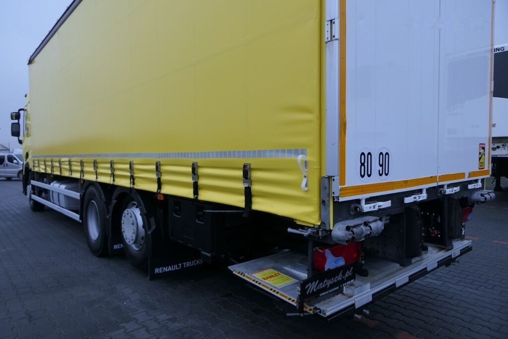 Camião de lona Renault T 460 Curtain side 9,15 m + tail lift: foto 25