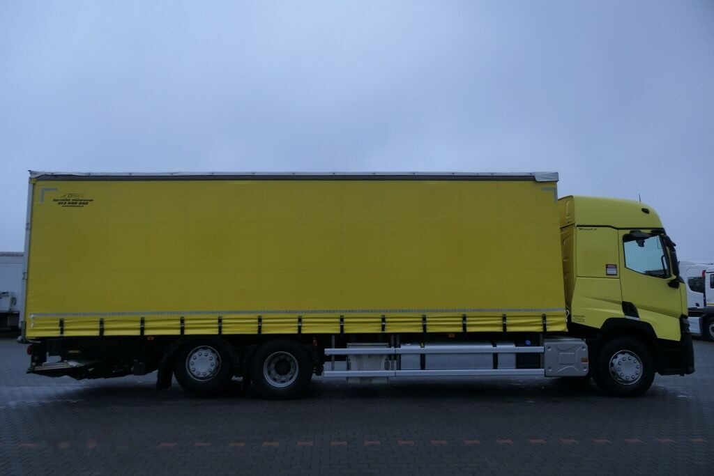 Camião de lona Renault T 460 Curtain side 9,15 m + tail lift: foto 9