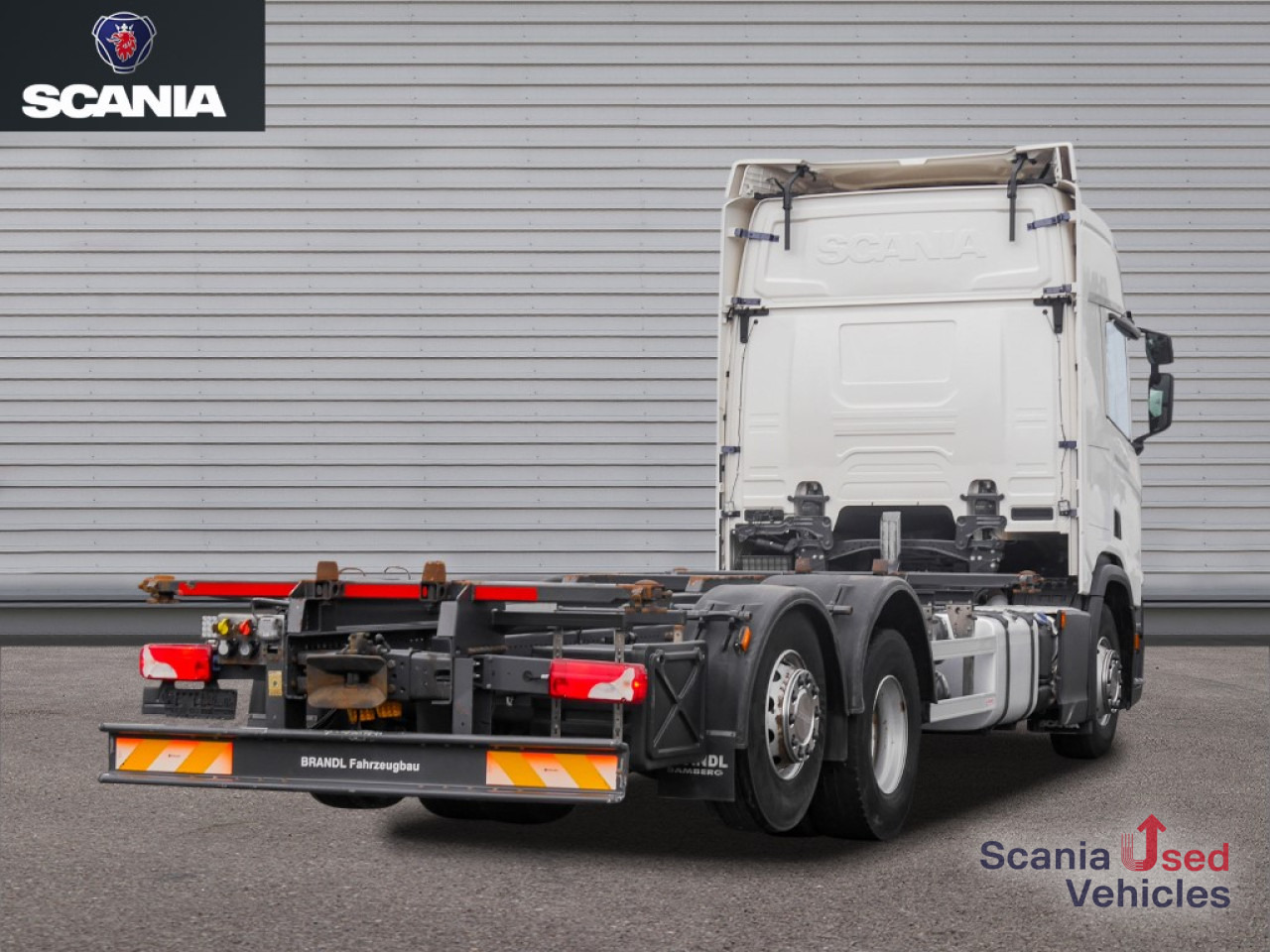 Camião transportador de contêineres/ Caixa móvel SCANIA R 450 B6x2*4NB Lenkachse, Standklima: foto 9