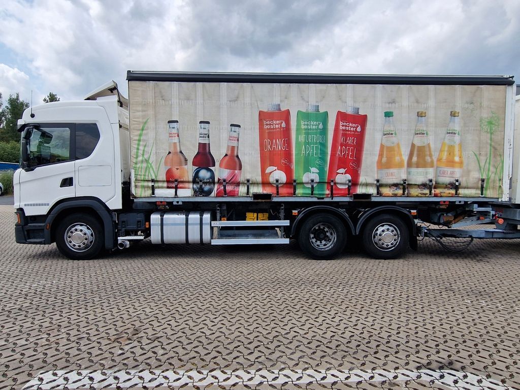 Camião transporte de bebidas Scania G410 / Retarder / Ladebordwand / Lenkachse: foto 9