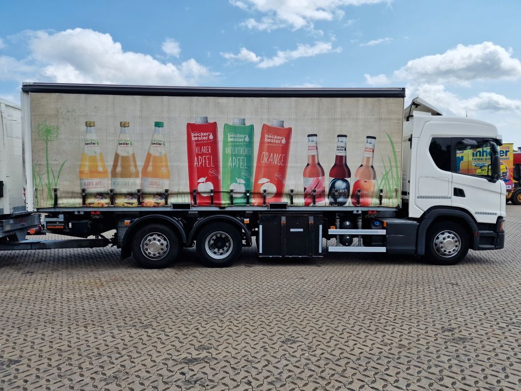 Camião transporte de bebidas Scania G410 / Retarder / Ladebordwand / Lenkachse: foto 10