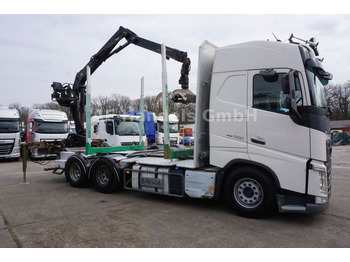 Camião de transporte de madeira, Camião grua Volvo FH 500 Globe LL 6x4 Palfinger M100Z96 *VEB+/AHK: foto 2