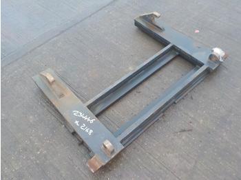 Fork Frame to suit JCB Telehandler - Equipamento