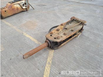  Hydraulic Breaker 65mm Pin to suit 13 Ton Excavator - Martelo hidráulico