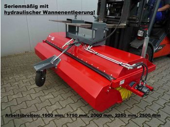EURO-Jabelmann Staplerkehrmaschinen 1,75 m, einschl. hydr. Entleerung, aus laufe  - Vassoura