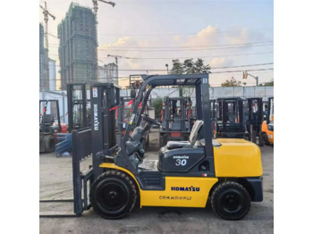 Empilhadeira a diesel good condition komatsu used forklift FD30 3 ton FD50 FD70 forklift competitive price: foto 4