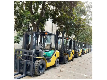 Empilhadeira a diesel good condition komatsu used forklift FD30 3 ton FD50 FD70 forklift competitive price: foto 2