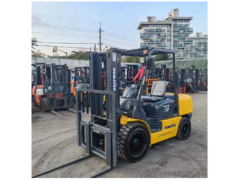 Empilhadeira a diesel good condition komatsu used forklift FD30 3 ton FD50 FD70 forklift competitive price: foto 3