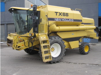 New Holland TX 66 incl. Schneidwerk und Transportwagen - Colheitadeira