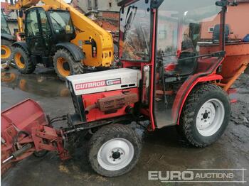  Gutbrod 4WD Compact Tractor, Snow Blade, Spreader, Brush, Lawn Mower, Full Cab - Mini trator