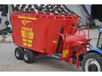 Fimaks Futtermischwagen 20m3 FMV 20 F/ feeding mixer / wóz paszowy - Misturadora Alimentadora