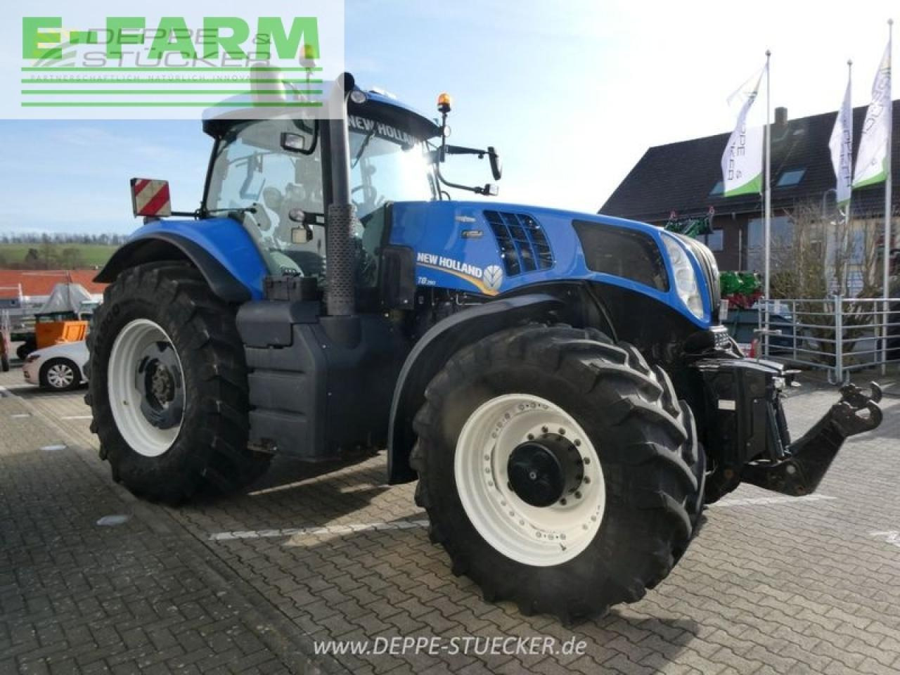 Trator New Holland t8 390: foto 8