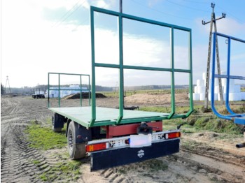 Schmitz AFW 18 ton - Remolque platforma agrícola