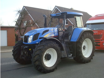 New Holland TVT 190 *Fronthydraulik*Unfall* - Trator