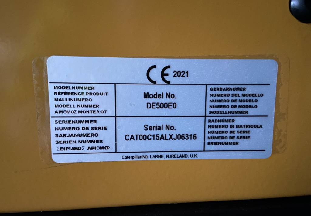 Gerador elétrico CAT DE500E0 - C15 - 500 kVA Generator - DPX-18026: foto 19