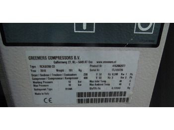 Compressor de ar CREEMERS RCA3/200CD: foto 2