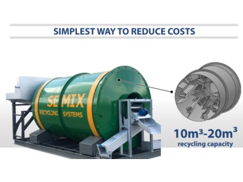 SEMIX Wet Concrete Recycling Plant - Camião betoneira