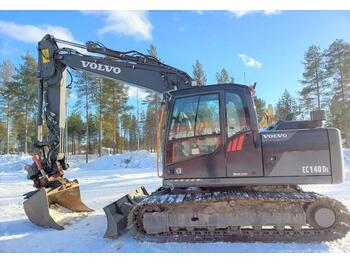 Volvo EC140DL PYÖRITTÄJÄLLÄ  - escavadora de rastos