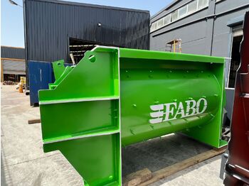 Equipamento de betão novo FABO Double Shaft Concrete Mixer ( Twin Shaft Mixer ): foto 1