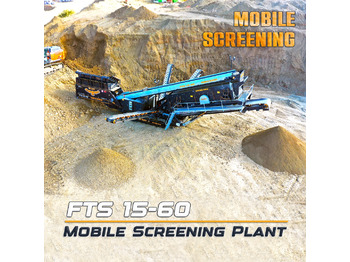 Britadeira móvel novo FABO FTS 15-60 MOBILE SCREENING PLANT 500-600 TPH | Ready in Stock: foto 1