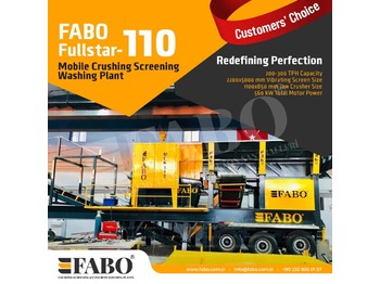 Britador novo FABO FULLSTAR 110Crushing, Washing And Screening  Plant: foto 1