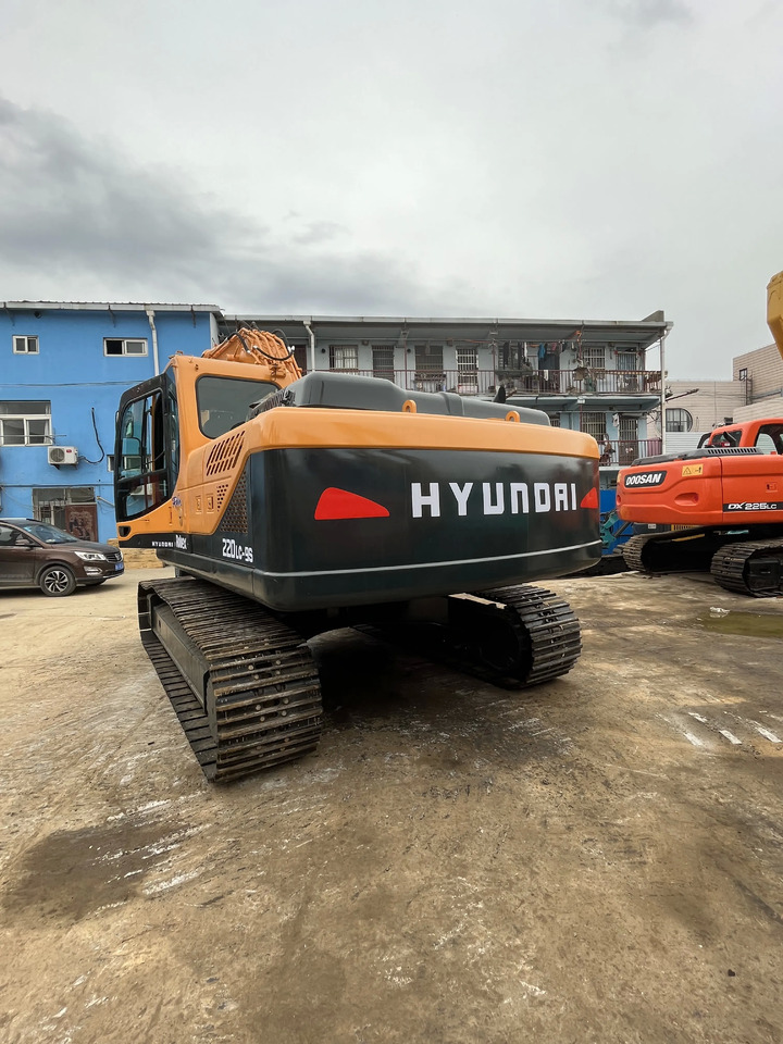 Escavadora de rastos Hyundai 220-9 Used Excavator,Heavy-duty Original Korea Hyundai 220lc-9s,22t Excavator For Sale in Shanghai: foto 5
