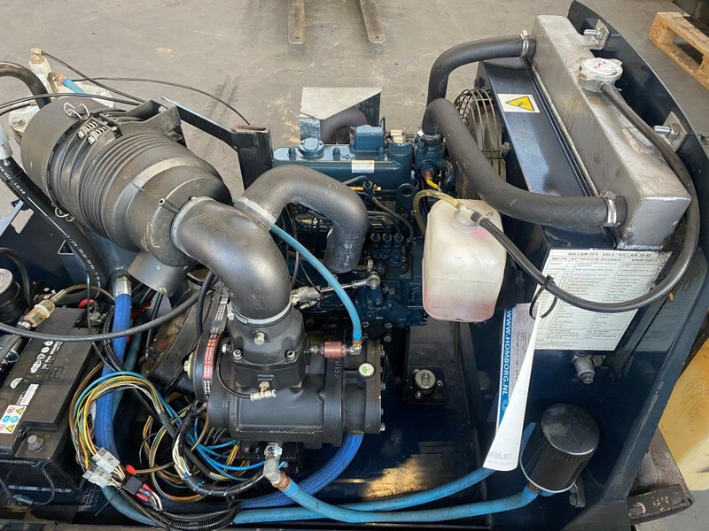 Compressor de ar Kubota D1105 Sullair 15.5 kW 7 bar diesel schroefcompressor: foto 10