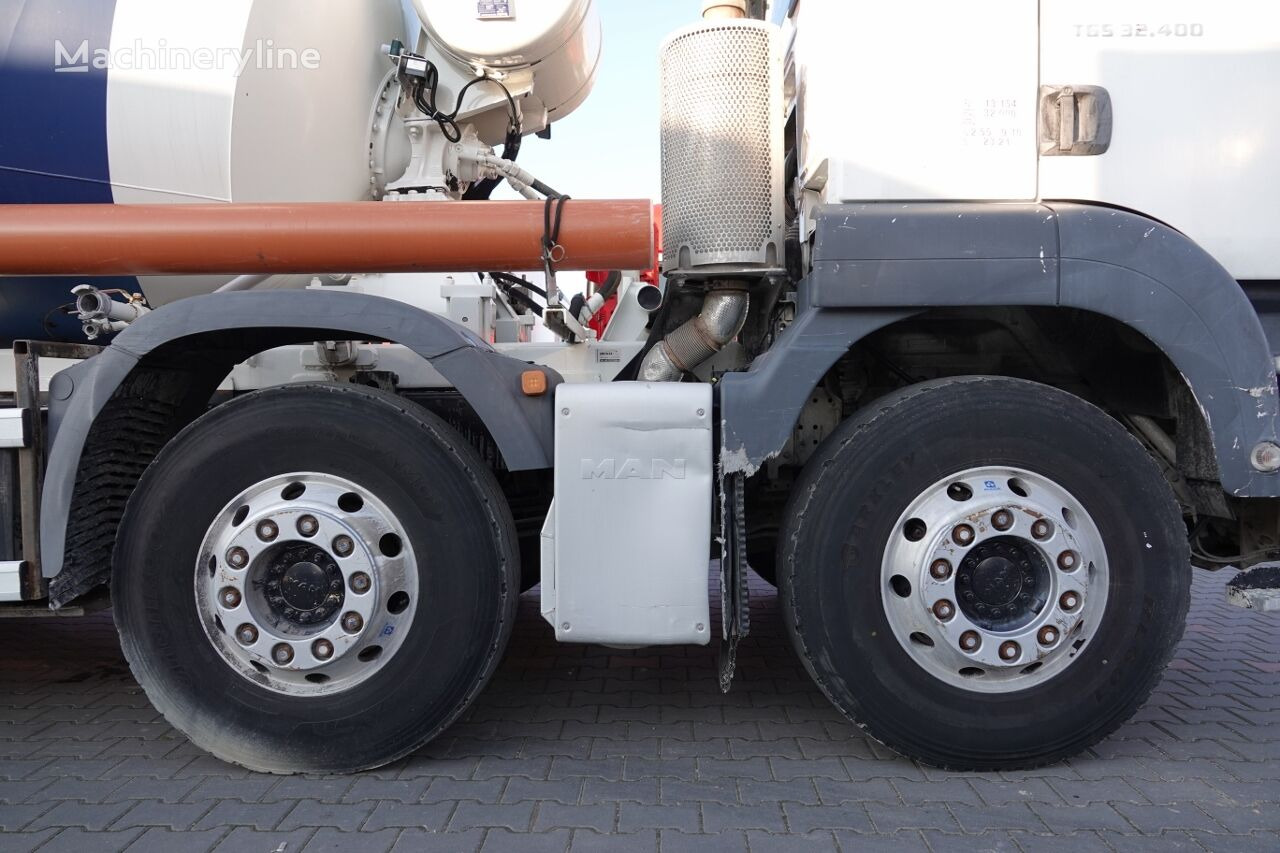 Camião betoneira MAN TGS 32.400 / 8 X 4 / GRUSZKA 9 m3 / SCHWING STETTER BETONOMIESZA: foto 15