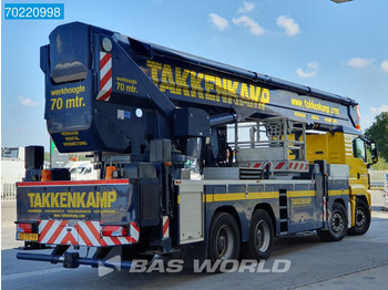 Caminhão com plataforma aérea MAN TGS 35.440 8X4 NL-Truck Manual 70mtr Bronto Skylift S70 XDT Euro 4: foto 5