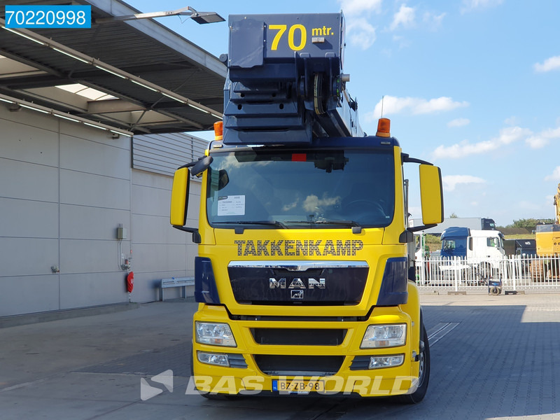 Caminhão com plataforma aérea MAN TGS 35.440 8X4 NL-Truck Manual 70mtr Bronto Skylift S70 XDT Euro 4: foto 7